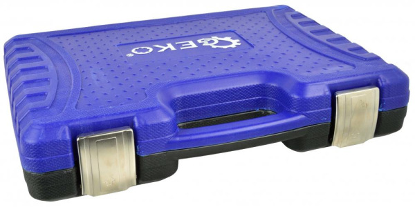 Gola sada 1/4" a 1/2", 108-dielna v plastovom kufri, GEKO 8