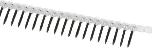 Páskované skrutky Worcraft do sadrokartónu, pre CDIS-S20LiBM, 3,5x35 mm, hrubý závit, bal. 20 pásov,