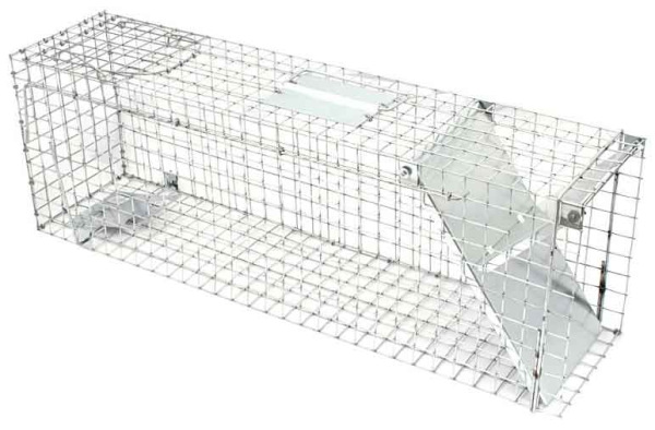Pasca na kuny, potkany a norky, 80x20x27 cm, jednovchodová, XL-TOOLS