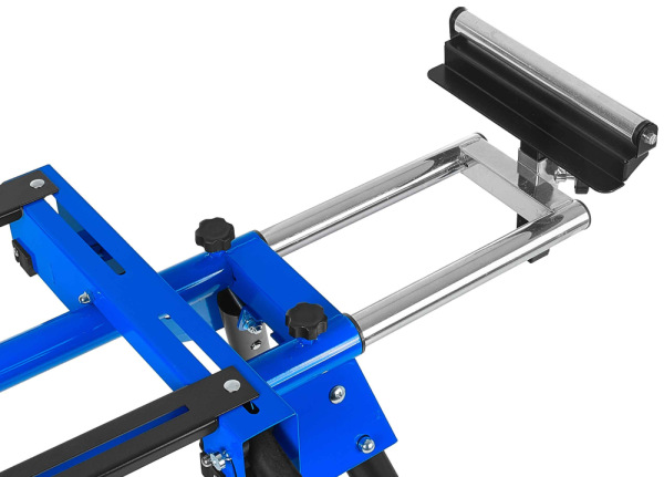 Stôl na pokosovú pílu šírka 100-165 cm, výška 81-91 cm, nosnosť 200 kg, GEKO 5