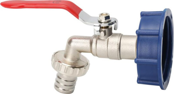 Sada Strend Pro, ventil 1/2" (Zn redukcia 3/4") + plastová redukcia 60 mm + výpust 3/4" , na IBC nád
