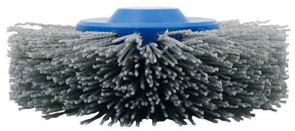 Kartáč PVC, 150 x 40 mm, zrno 120, závit M14, XL-TOOLS 1