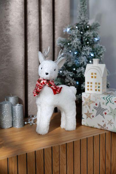 Stromček MagicHome Vianoce Snowy, jedľa v jute, zasnežený, 60 cm 4