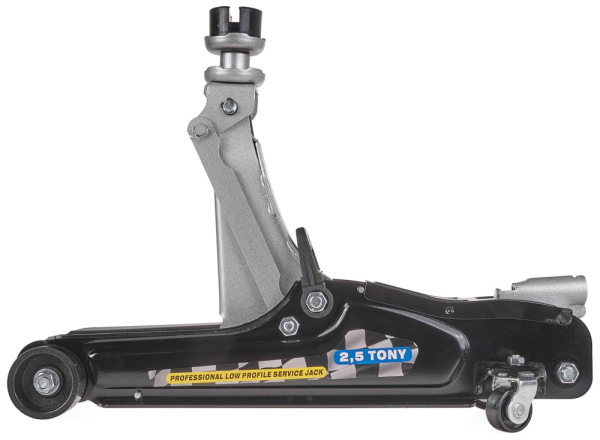 Zdvihák hydraulický pojazdný nízky 2.500 kg, 85-380 mm, kartón, GEKO 4