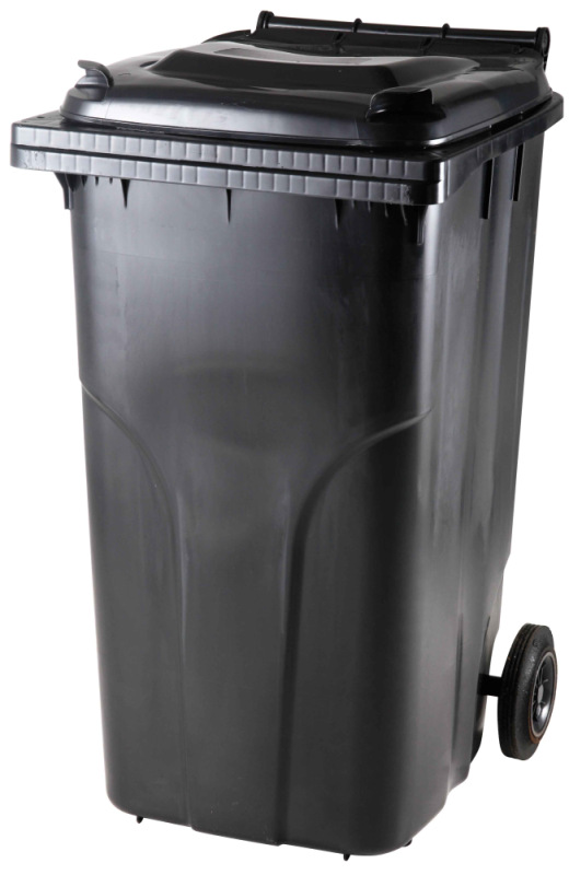 KUKA - nádoba na odpad 240 l, plastová čierna
