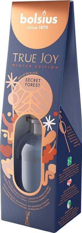 Difúzer Bolsius True Joy Secret Forest, vôňa dreva, 80 ml 1