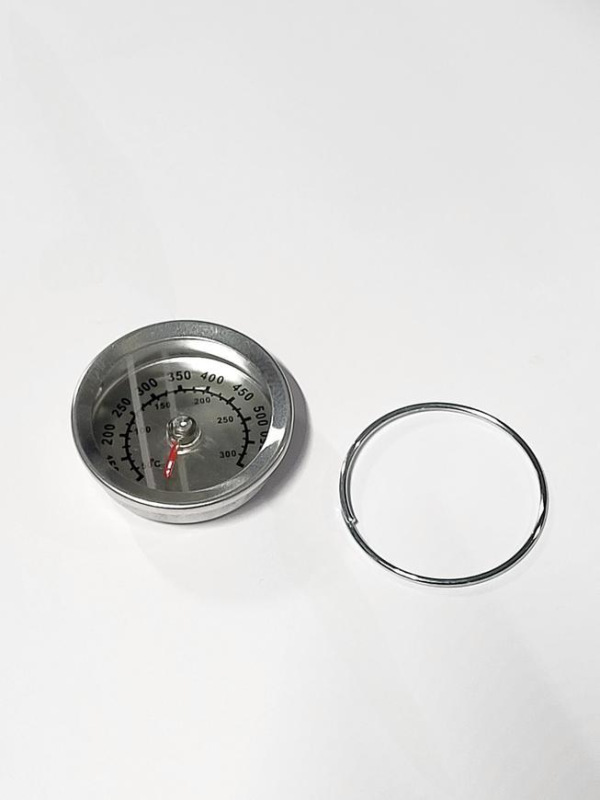 Teplomer pre Gril Strend Pro Oliver, BBQ, na drevené uhlie, 540x570x920 mm