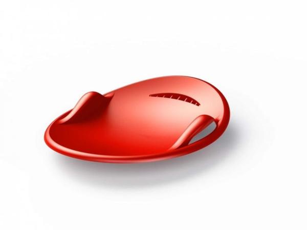 Sánkovací tanier Plastkon Supernova 70 cm červená