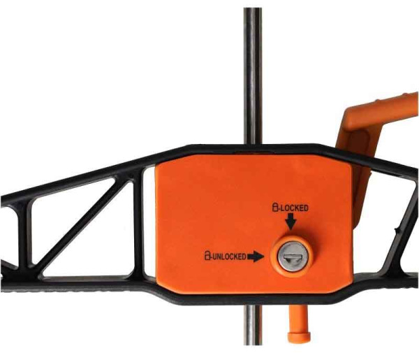 Uzamykateľný držiak rebríka na strešný nosič auta, sada 2 kusy, XL-TOOLS 2