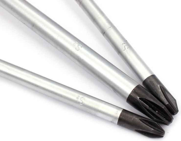 Skrutkovač PH 2 x 100 mm, žltočierna rukoväť, PRO-TECHNIK 3