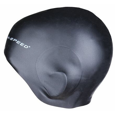 Aqua-Speed Ear kúpacia čiapka čierna