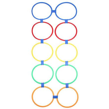 Merco Agility Circles nastaviteľné preskakovacie obruče