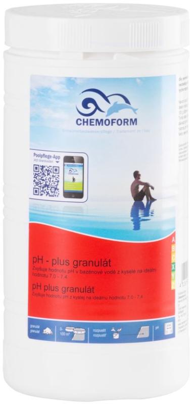 Prípravok do bazéna Chemoform 0802, pH plus, 1 kg