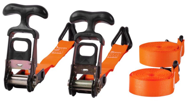 Popruh upínací Strend Pro, pás s račňou, 30 mm, L-5 m, max. 1000 kg, bal. 2 ks
