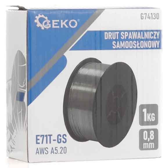 Drôt zvárací trubičkový 0,8 mm cievka 1kg, GEKO 3