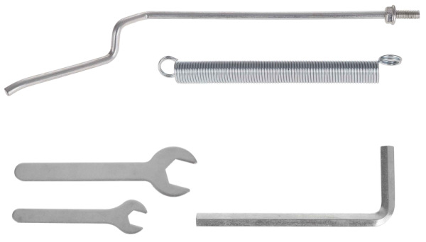 Adaptér na rezanie plechu s upevnením na vŕtačku, GEKO 4