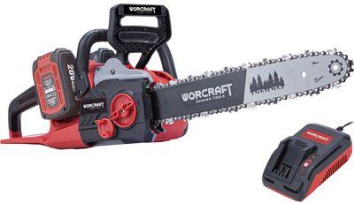 Set Worcraft WSET-06, S20Li ShareSYS, reťazová píla, nabíjačka, 2x 4.0 Ah akumulátor