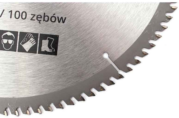 Pílový kotúč s SK plátkami 250 x 2,5 x 30, 100 zubov, na rezanie hliníka, TORNADO 2