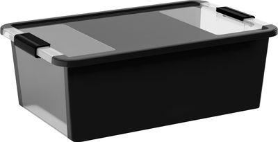 Box s vekom KIS Bi-Box M, 26 lit., čierny, 35x55x19 cm