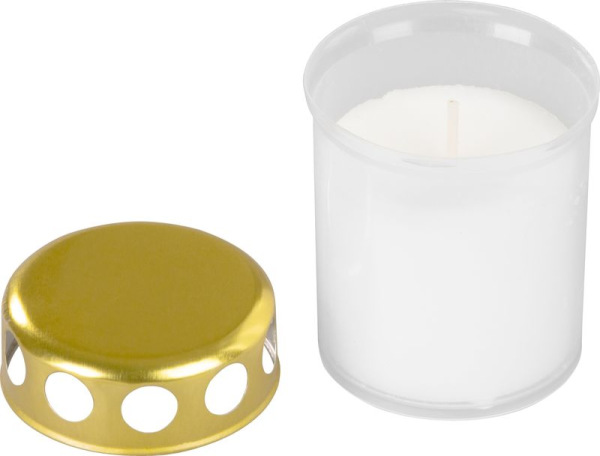 Kahanec Grave, biely plast, 20 h, 80 g, 8,5 cm, na hrob 1