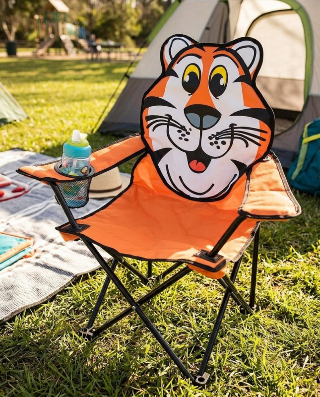 Stolička TIGRE, skladacia, tiger, 35x35x55 cm, mini 1