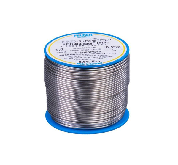 Cin na spájkovanie MTL 401 F-SW32 1,00 mm • 0250 g, S-Sn60Pb 40E