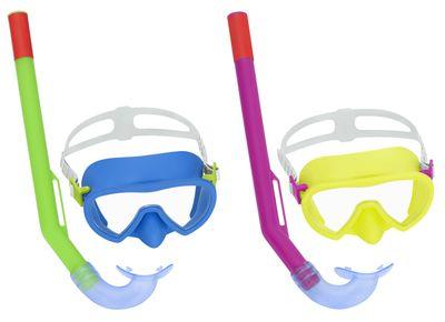 Súprava Bestway® 24036, Crusader Essential Snorkel Mask, mix farieb, sada šnorchlovacia, okuliare, d