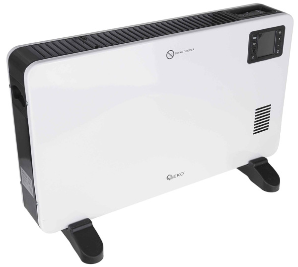 LCD konvektorový ohrievač 2300W s diaľkovým ovládaním a WiFi, GEKO 19