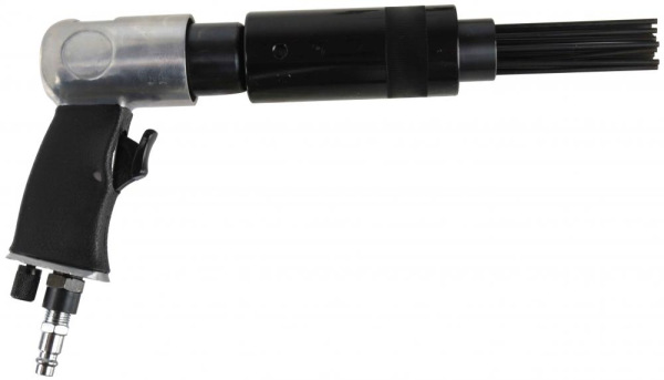 Pneumatický ihlový oklepávač na hrdzu, 19 hrotov, 4 dláta, GEKO 1