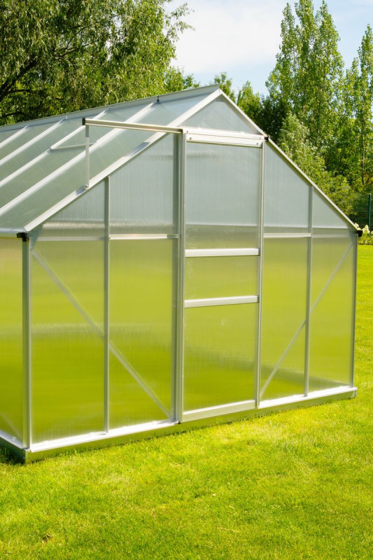 Skleník Strend Pro Greenhouse, Alu, polykarbonát PC 6 mm, 250x370x195 cm 12