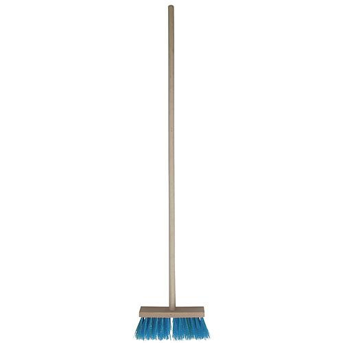 Metla pre domácnosť 0250, s násadou 120 cm, PET