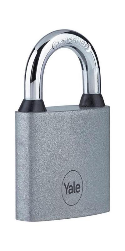 Zámok Yale Y111S/32/116/1, visiaci, železný, strieborný, 32 mm, 3 kľúče
