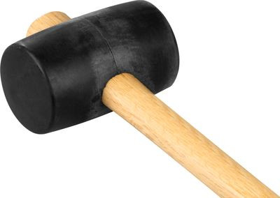 Kladivo Strend Pro 340 g, gumené, Blackhead, drevená rúčka 2