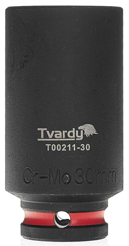 Hlavica nástrčná predĺžená 6HRAN 1/2" 30 mm, úderová, Cr-Mo, TVARDY 3