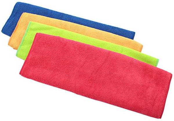 Sada utierok z mikrofíbra, 4 kusy, 40 x 40 cm, XL-TOOLS