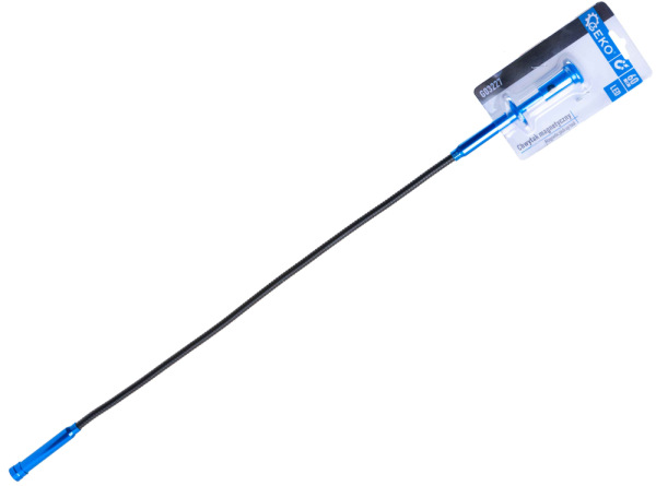 Elastický vyťahovač s magnetom, LED a čeľusťami, 60 cm, GEKO 5