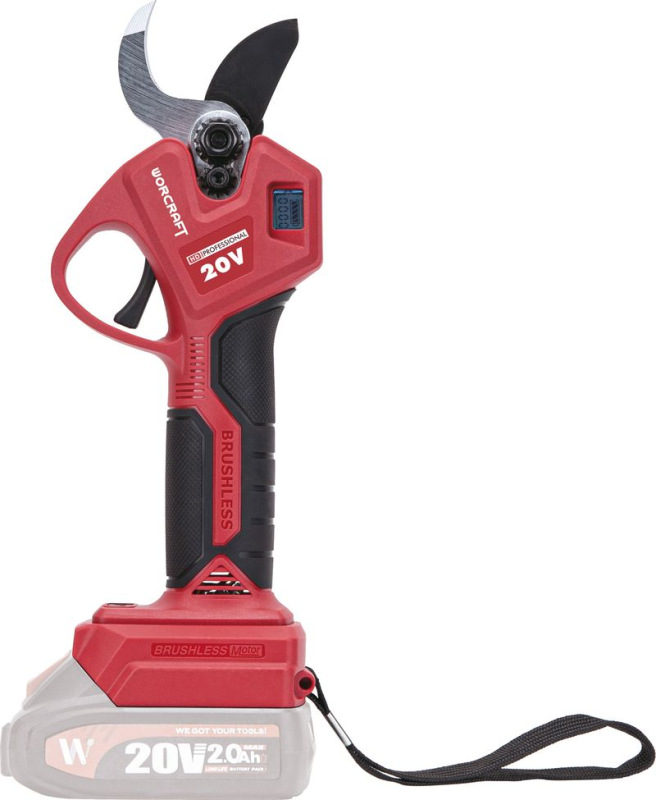 Nožnice Worcraft CSC-S20LiBA ShareSYS, 20V Li-Ion, záhradné, akumulátorové, na konáre, cut.30 mm 1