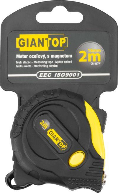 Meter GIANT CR-87 CE, 2 m, 16 mm, zvinovací, magnetic 4