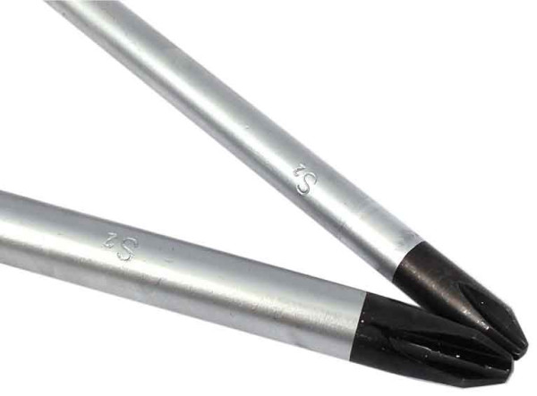 Skrutkovač PH 2 x 100 mm, žltočierna rukoväť, PRO-TECHNIK 4