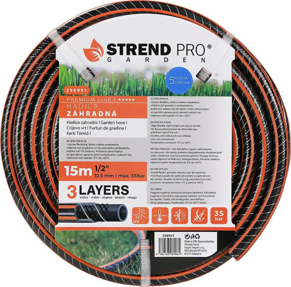 X Hadica Strend Pro Anti-scratch 1/2", L-50 m, záhradná