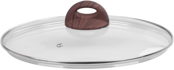 Pokrievka MagicHome Black Marble Line, sklenená, 26 cm 7