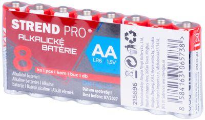 Batéria Strend Pro, LR6, 8 ks, AA tužka