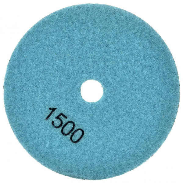 Brúsny diamantový kotúč 125 mm, zrno 1500 suchý zips, brúsenie na sucho, GEKO 2