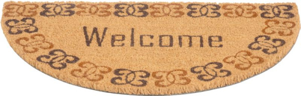 Rohožka MagicHome, pred dvere, Welcome, kokos/pvc, 40x60 cm 1