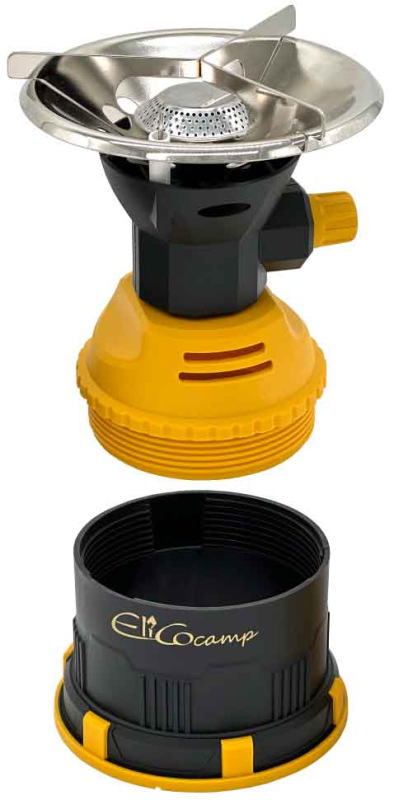 Kempingový varič s reguláciou na 190 g kartušu, ELICO 3