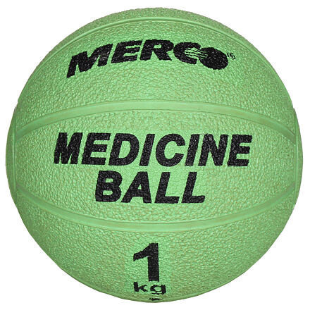 Merco Single gumová, medicinbalová lopta 1kg