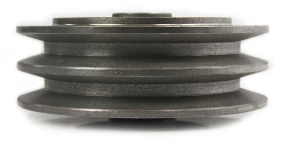 Odstredivá spojka pre motor, priemer 147 mm, hriadeľ 25 mm, 2 remenice, MAR-POL 1