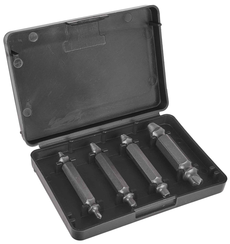 Sada vyťahovačov zalomených skrutiek 4-dielna, KELTIN 3