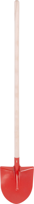Lopata S510B Frankfurtská, červená, s násadou, 275x240 mm 1