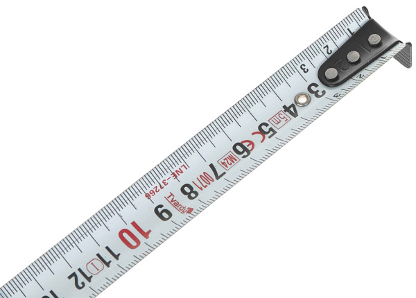 Meter zvinovací 5m x 25mm bez magnetu, obojstranný, I trieda presnosti, TVARDY 6